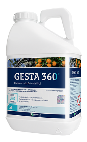 Herbicida Gesta 360 500ml-5l-20l