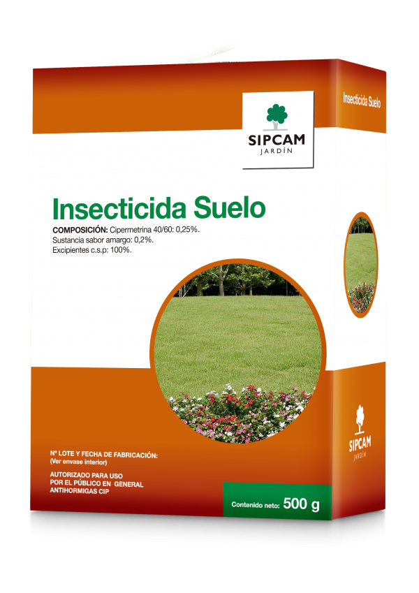 Insecticida suelos Sipcam Jardín 500 gr