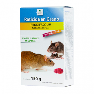Raticida Sipcam Jardín raticida en grano 150 gr
